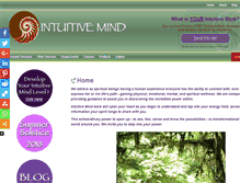 Tablet Screenshot of intuitivemind.org